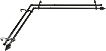 McLoud Adjustable 0.75'' Double Curtain Rod