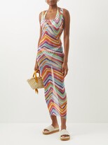 Thumbnail for your product : Missoni Cutout Chevron-stripe Jersey Dress