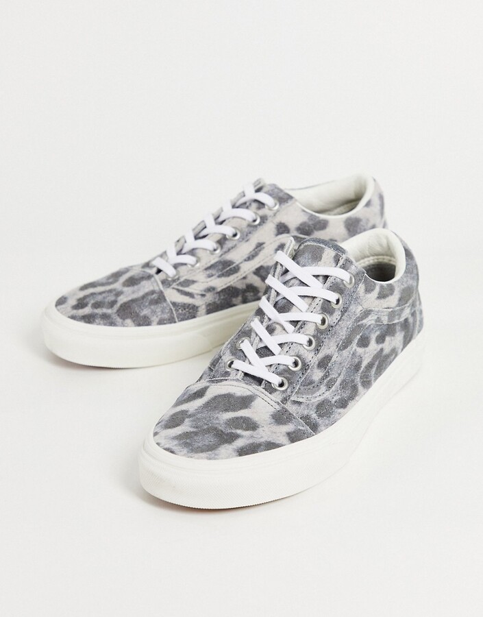 grey leopard print shoes