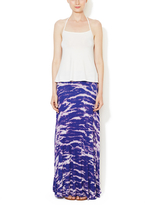 Thumbnail for your product : Rachel Pally Tie Dye Ribbed Maxi Skirt