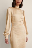 Thumbnail for your product : NA-KD High Neck Satin Dress