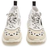 Thumbnail for your product : Valentino Heroes Reflex Knitted Trainers - Mens - Black Multi