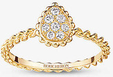 Thumbnail for your product : Boucheron Women's Serpent Bohème 18ct Yellow-Gold And Diamond Ring, Size: 51mm