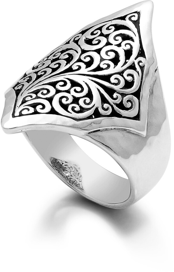Silver Scroll Ring | Shop the world's largest collection of 