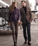 Thumbnail for your product : Brooks Brothers Fitzgerald Fit Plain-Front Flannel Dress Trousers