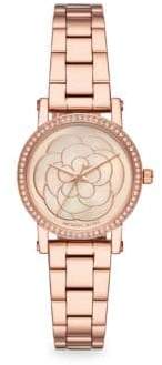 Michael Kors Petite Norie Rose-Goldtone Bracelet Watch