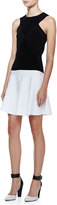 Thumbnail for your product : Milly Ribbed Knit Fit & Flare Skirt