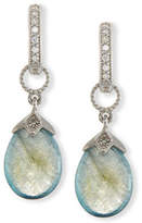 Thumbnail for your product : Jude Frances Pear-Shaped Labradorite Briolette Earring Charms with Diamonds