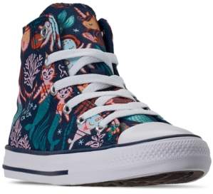 Converse Little Girls Chuck Taylor All Star Underwater Party High Top Casual Sneakers from Finish Line