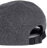 Thumbnail for your product : MAISON KITSUNÉ Fox logo embroidered wool blend cap