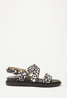 Forever 21 Abstract Print Sandals