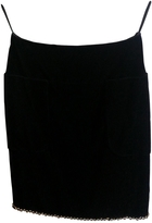 Thumbnail for your product : Chanel Black Velvet Skirt