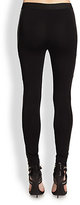 Thumbnail for your product : BCBGMAXAZRIA Andre Faux Leather-Paneled Leggings