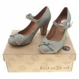 Thumbnail for your product : Red or Dead womens silver lindy hop low heels