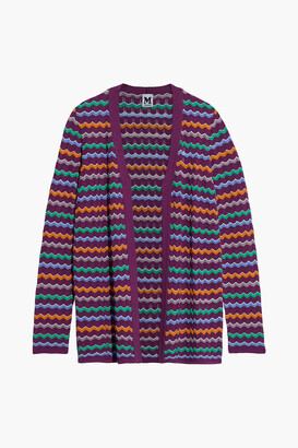 Purple M Missoni Synthetic Jumper in Deep Purple Womens Clothing Jumpers and knitwear Jumpers 
