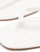 Thumbnail for your product : Studio Amelia 2.2 Crocodile-Effect Flip-Flop Sandals