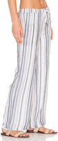 Thumbnail for your product : Stateside Vertical Charcoal Stripe Veil Pant