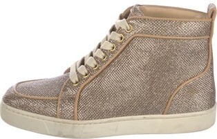 Christian Louboutin Glitter Patterned Sneakers