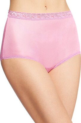 Hanes Womens Nylon Brief Panties 6-Pack PP70AS - ShopStyle Knickers