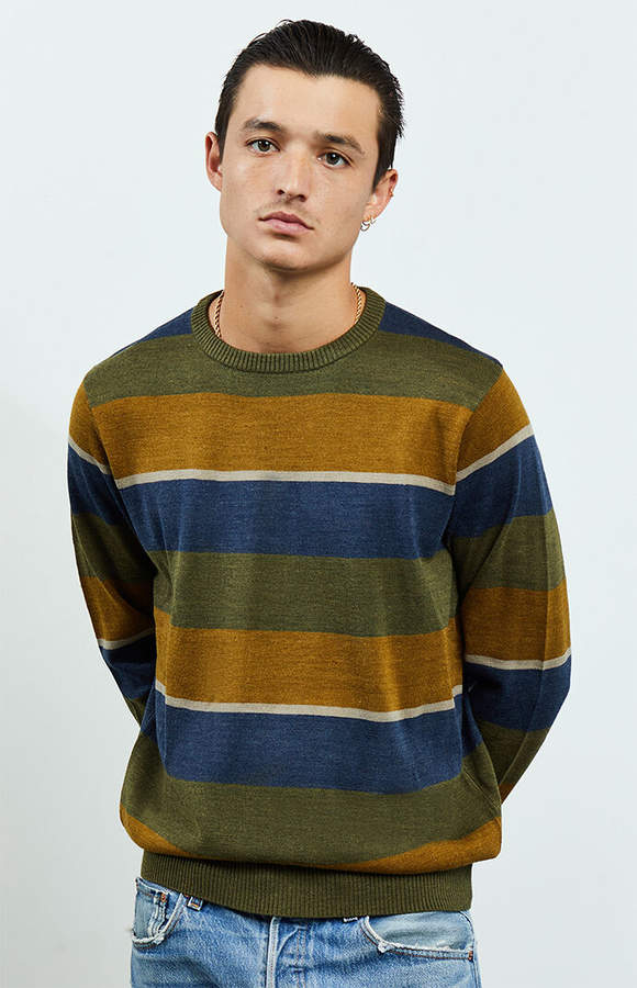 Rvca Mens Kemper Striped Knit Sweater Sweaters Clothing Shoes Jewelry Afsaana Com Rvca Mens Kemper Striped Knit Sweater Sweaters Clothing Shoes Jewelry Afsaana Com