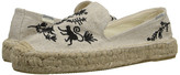 Thumbnail for your product : Soludos Platform Smoking Slipper Embroidery Oidery
