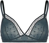 Thumbnail for your product : Eres Embroidered Wired Triangle Bra