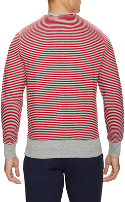 Fred Perry Striped Crewneck Sweatshirt