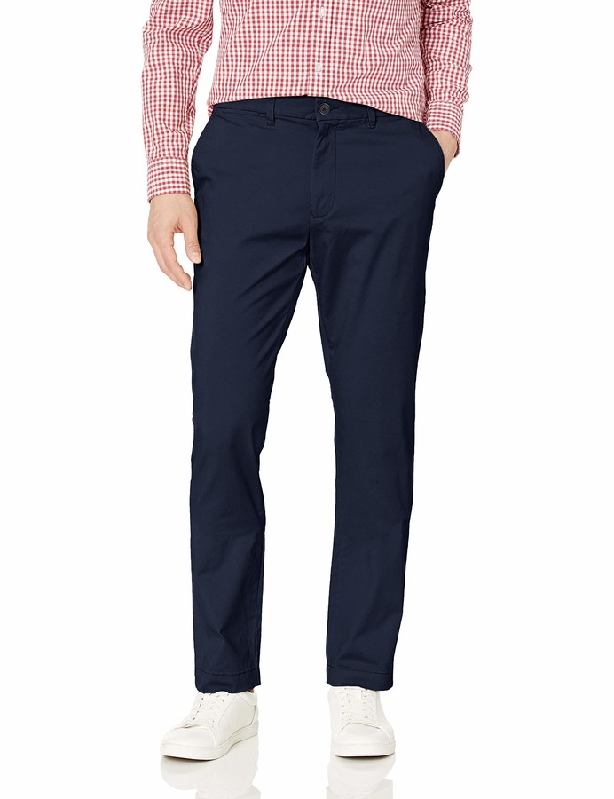 tommy hilfiger men's tailored fit chino pants