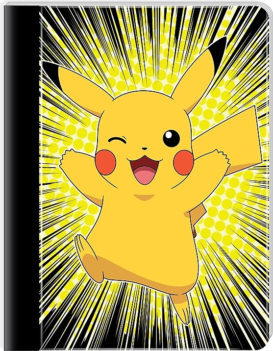 Innovative Designs Pokémon Composition Notebooks, 7.5" x 9.75", Wide Ruled, 100 Sheets, Multicolored (716136POK-SA)