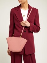Thumbnail for your product : Mansur Gavriel Ocean Mini Leather Cross-body Bag - Light Pink