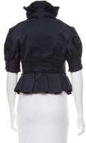 Thumbnail for your product : Nina Ricci Contrast Textured Jacket