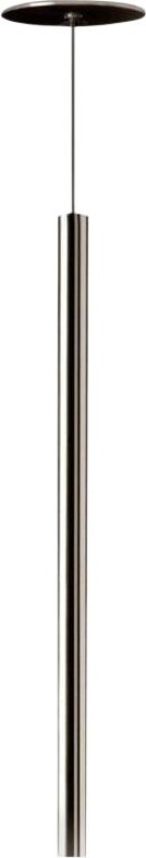 Piero Castiglioni Castiglioni & Menghi 'canna Nuda' Metal Pendant Lamp In Chrome For Nemo Lighting