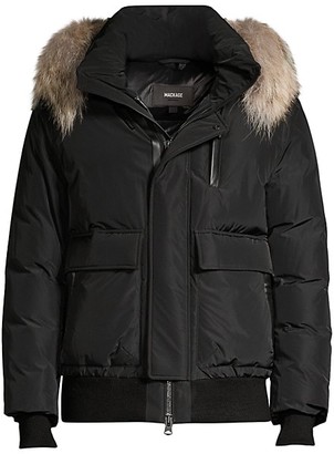 Mackage Nathan Coyote Fur-Trim Down 