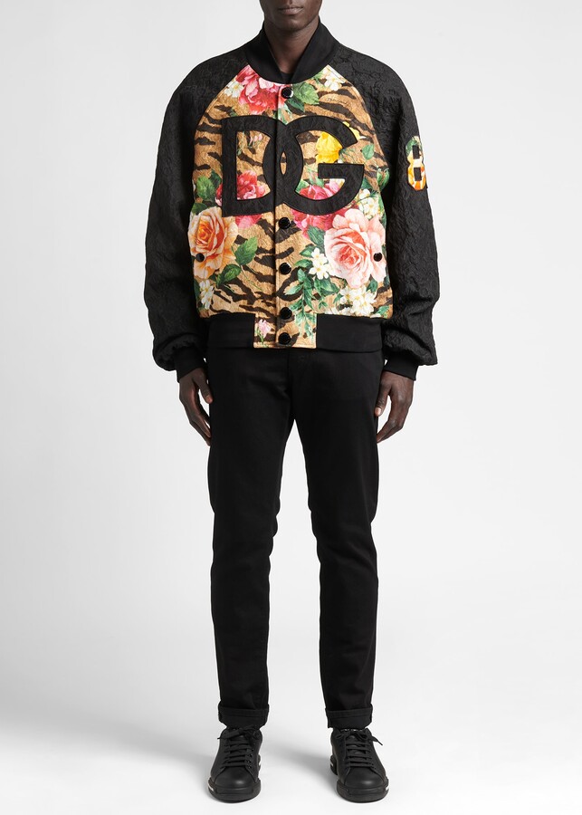 Floral Bomber Jacket Mens | ShopStyle