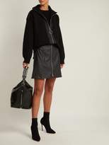 Thumbnail for your product : Paco Rabanne Ribbed-knit Wool Jacket - Womens - Black