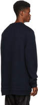 Thumbnail for your product : 3.1 Phillip Lim Navy Maxi Chunky Wool Sweater
