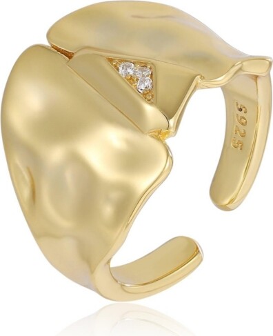 Retro Chic Snowing Ring