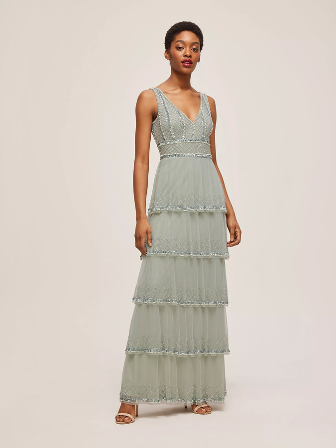 Beads Kleider Lace And Beads Mulan Gown Lace And Beads Mulan Maxi