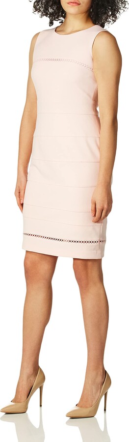 tommy hilfiger colorblock scuba dress