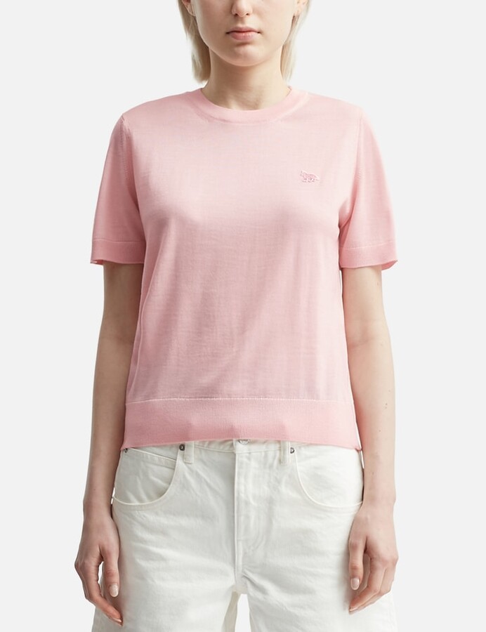 MAISON KITSUNÉ Baby Fox Patch Regular Short Sleeves Jumper