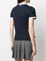 Thumbnail for your product : Thom Browne asymmetric hem short-sleeve T-shirt