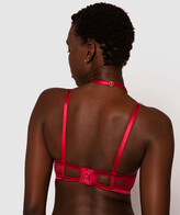 Thumbnail for your product : Night Games Storm 1/2 Cup Bra - Dark Red