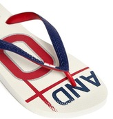 Thumbnail for your product : Nobrand Team England flip-flops