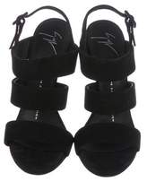 Thumbnail for your product : Giuseppe Zanotti Alien Suede Sandals