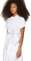 Thumbnail for your product : 3.1 Phillip Lim White Poplin Combo T-Shirt Dress