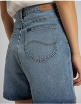 Thumbnail for your product : Lee Stella Ultra High Waist Shorts - Mid Wash Blue