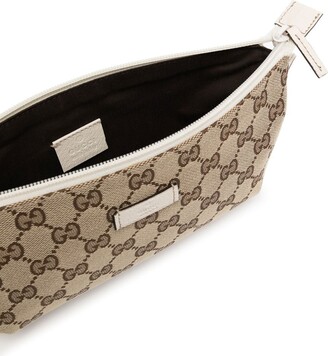 Gucci Pre-Owned 1990-2000s GG Monogram Zipped Handbag - Farfetch