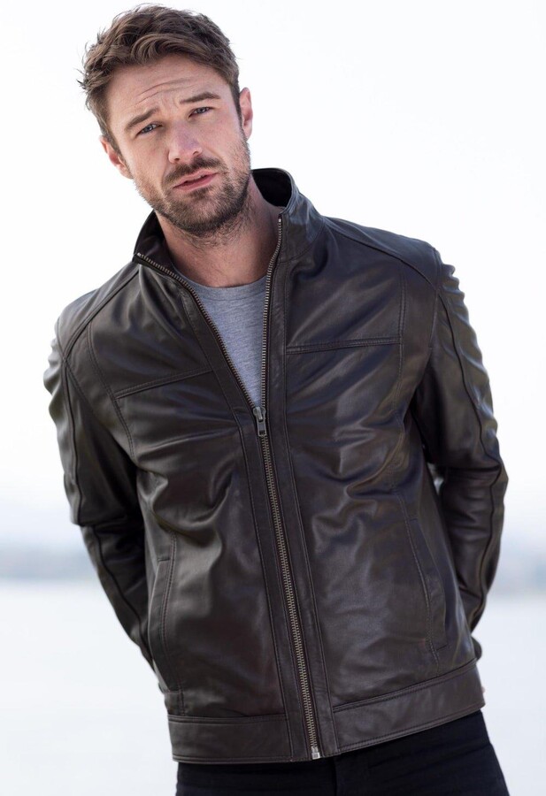 Lakeland Leather 'Penrith' Leather Jacket ShopStyle