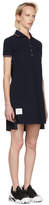 Thumbnail for your product : Thom Browne Navy A-Line Polo Dress