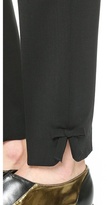 Thumbnail for your product : RED Valentino Cropped Bow Pants